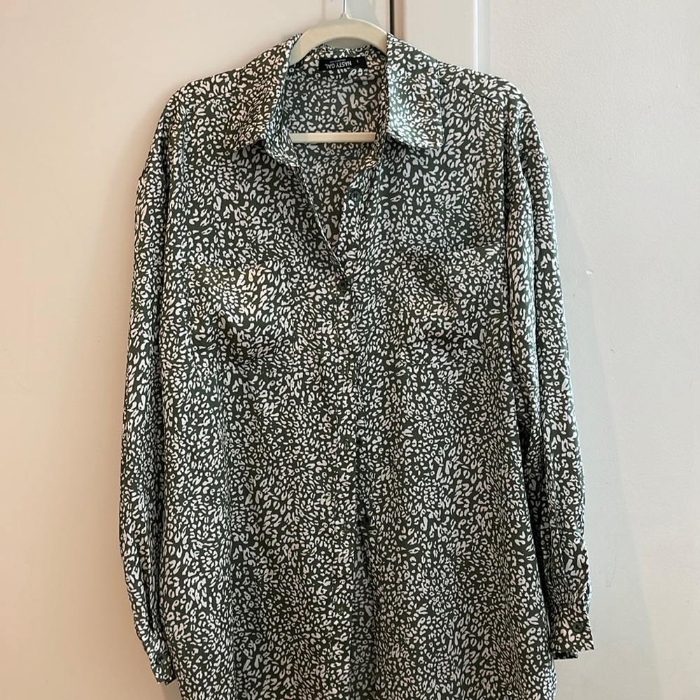 Nasty Gal Oversized Shirt